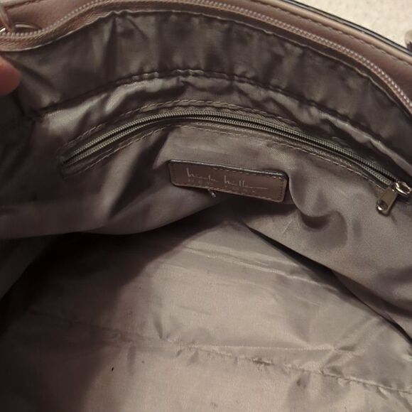 Nicole Miller Rafea design beautiful gray w silver accents designer - Picture 8 of 13